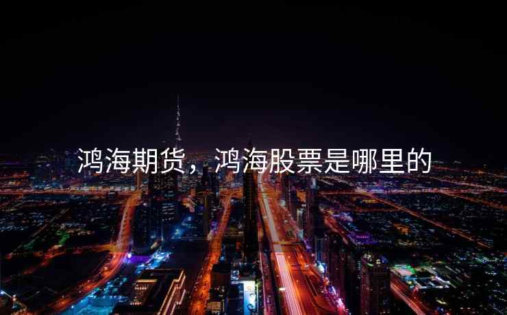 鸿海期货，鸿海股票是哪里的