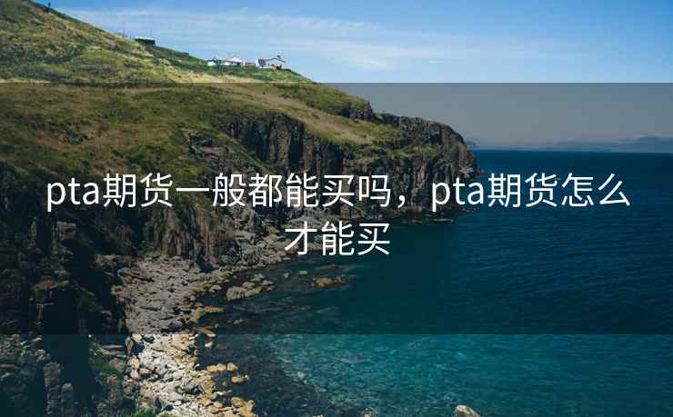 pta期货一般都能买吗，pta期货怎么才能买  第1张