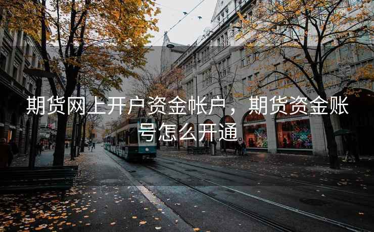 期货网上开户资金帐户，期货资金账号怎么开通