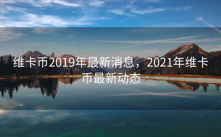 维卡币2019年最新消息，2021年维卡币最新动态
